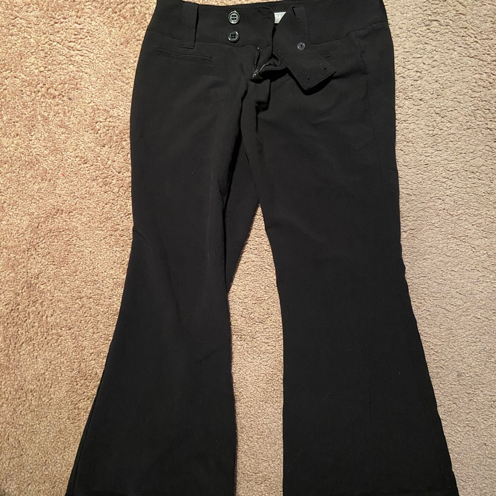 Black Bootcut Dress Pants 💜